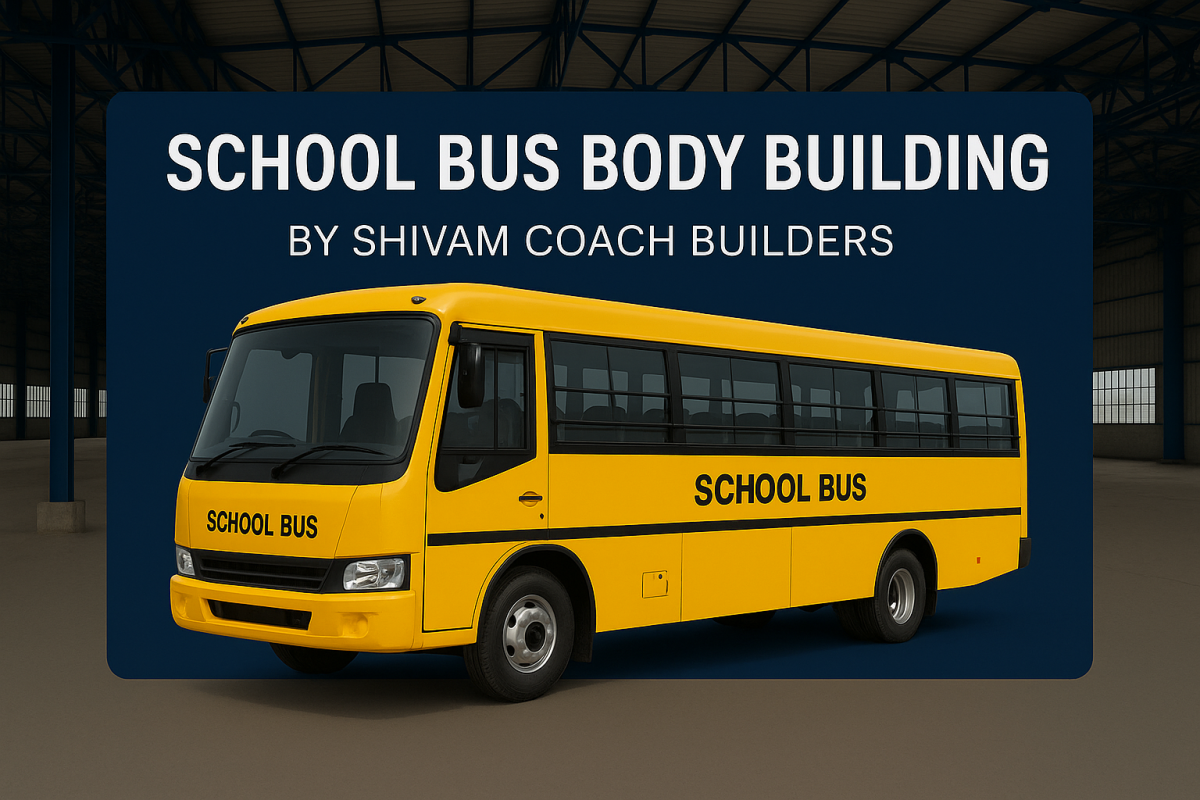 School Bus Body Building in Ahmedabad Gujarat